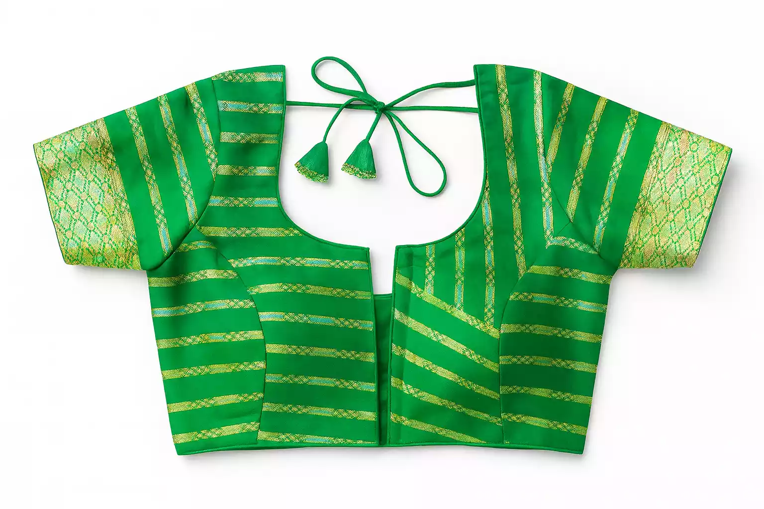 Blouse Border pises Blouse Border