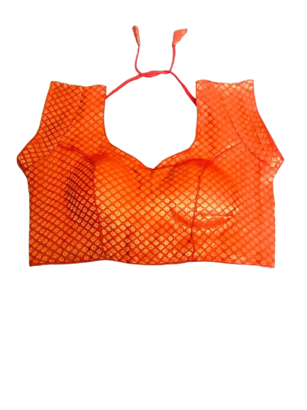 Orange Balause Orange Blouse